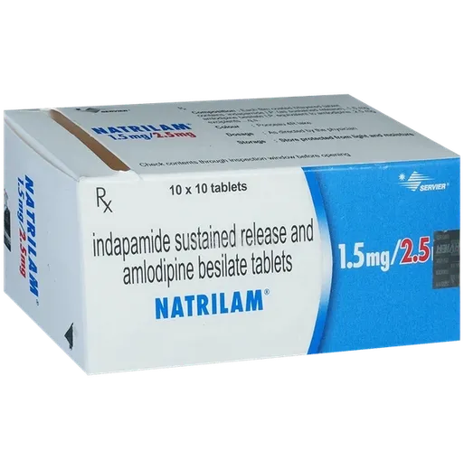 natrilam 2.5mg tablet 10's